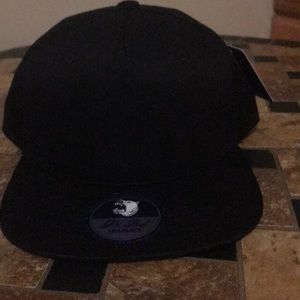 All black cap